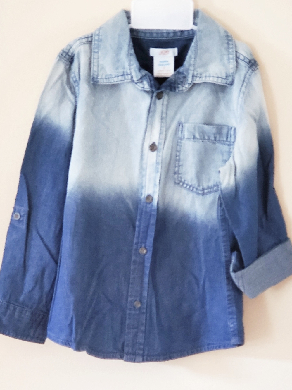 Kids Ombre Denim Shirt Size 5 Unworn